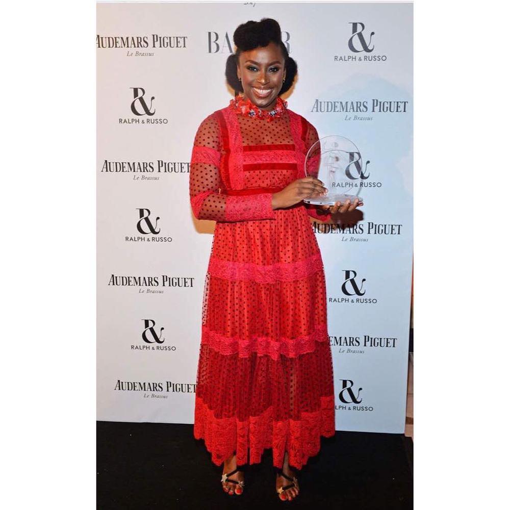 BN Collection to Closet: Chimamanda Ngozi Adichie in Moofa - BellaNaija