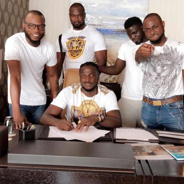 Davido signs new artist Peruzzi to his Record Label - BellaNaija