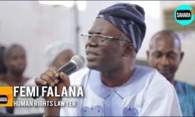 "9 or 10 of the 20 richest pastors are from Nigeria, yet our people are getting poorer" - Femi Falana - BellaNaija