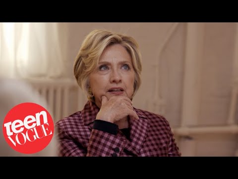 Hillary Clinton talks Not Running for Office Again on Teen Vogue - BellaNaija