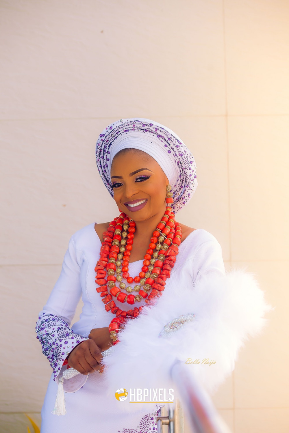 Oritsefemi and Nabila Fash's traditional wedding photos