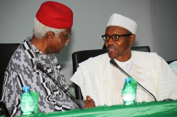 President Buhari approves Former Vice President Ekwueme's immediate treatment Abroad - BellaNaija