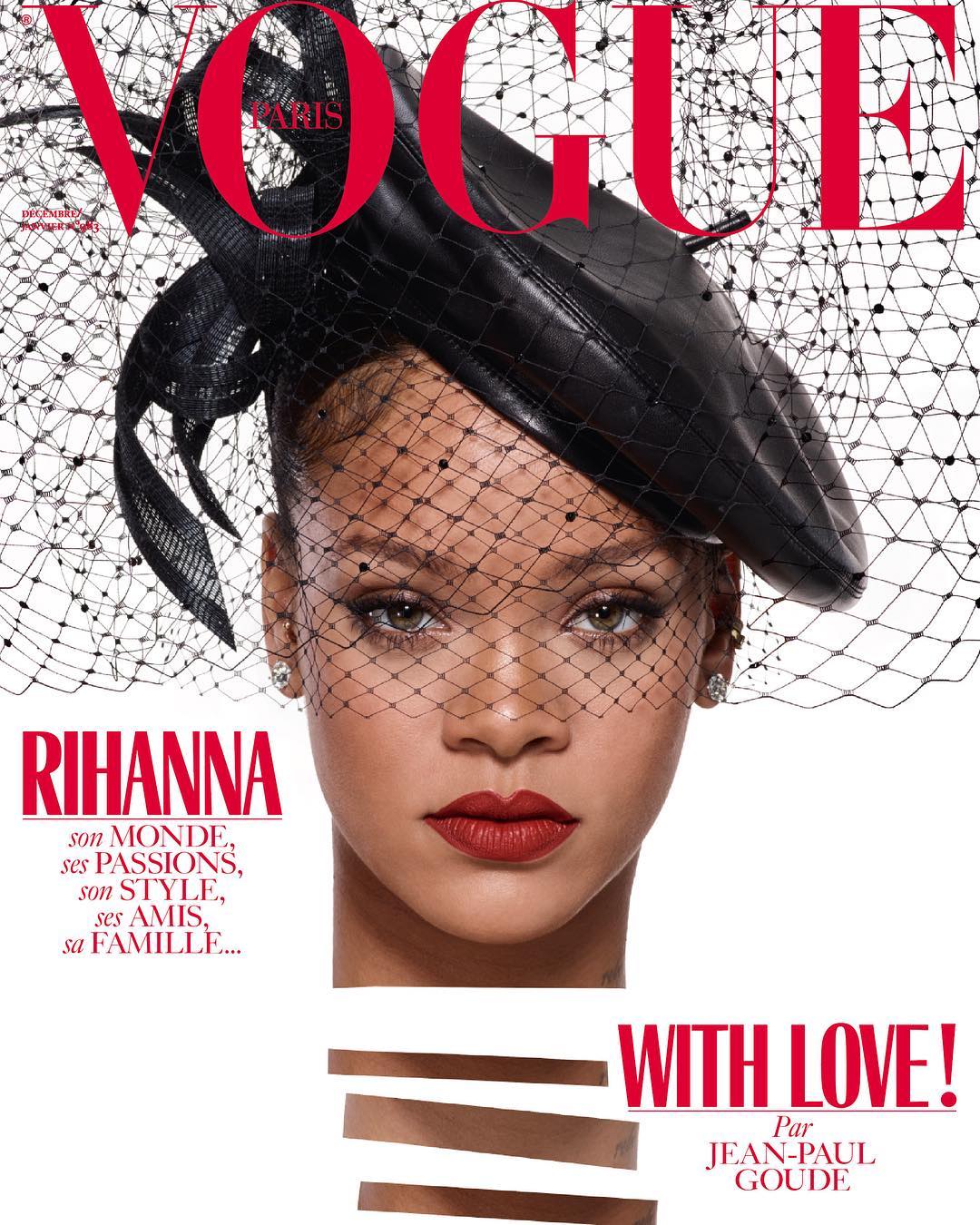 Rihanna covers Vogue US March issue in Louis Vuitton - my fashion life