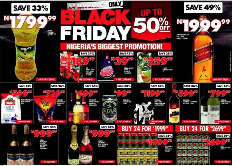 SHOPRITE this Black Friday! Get up to 50 Discount on Amazing Deals