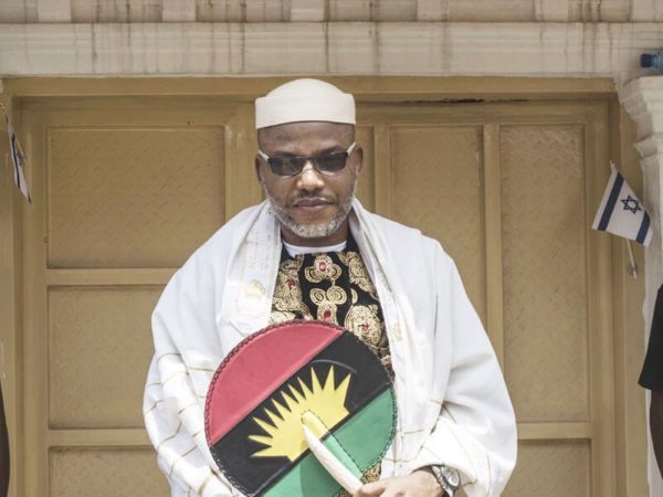 Nnamdi Kanu not working with any politician - IPOB | BellaNaija