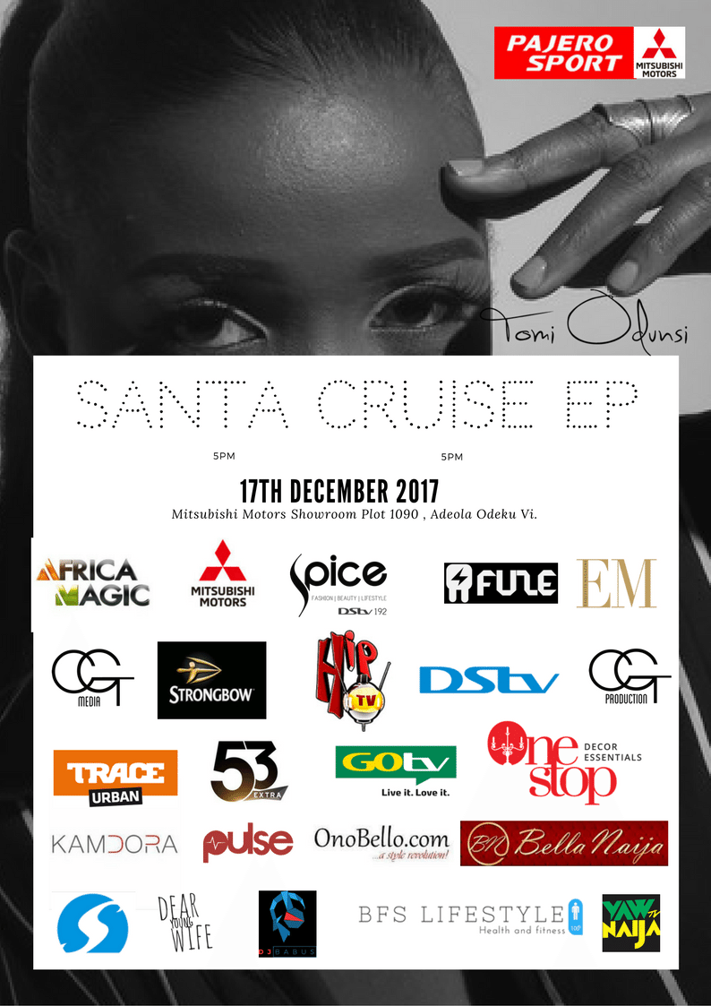 Tomi Odunsi's debut EP "Santa Cruise" is coming just in time for Christmas & we have the Scoop!