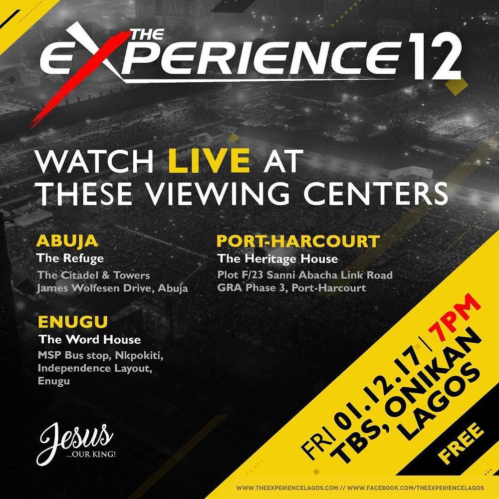 #TE12: We're joining The Experience 12 Tonight for a night of Worship! ? Are You?