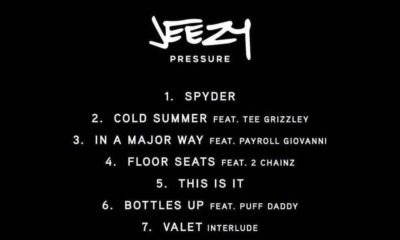 International Flex! Wizkid to feature alongside Diddy, Trey Songz, 2 Chainz on Jeezy's "Pressure" album