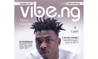 Rookie to Rockstar!? Mayorkun covers Vibe Magazine's December 2017 Issue