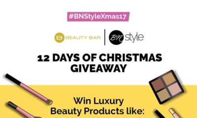 BellaNaija Style: YSL, Lancôme, Givenchy... WIN Luxury Beauty Products in the #BNStyleXmas17 x Beauty Bar 12 Days of Christmas Giveaway!