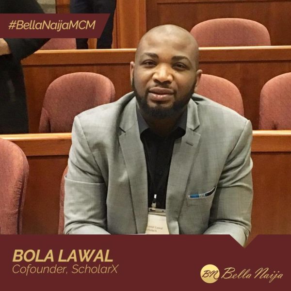 #BellaNaijaMCM Bola Lawal is using "Village" to Crowdfund Education for Out-Of-School Children