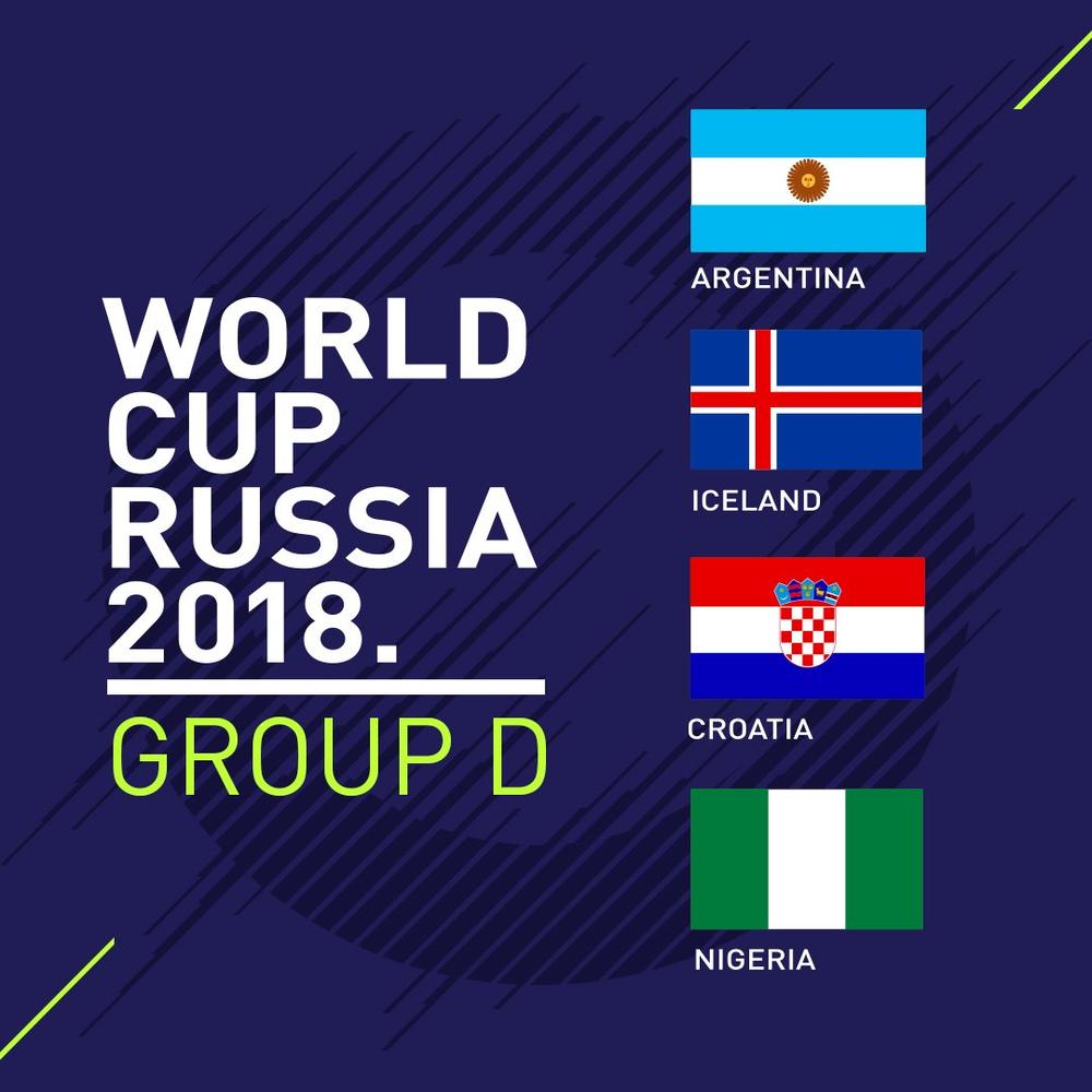 #RoadToRussia: Nigeria put up against Argentina, Iceland & Croatia in #WorldCupDraw