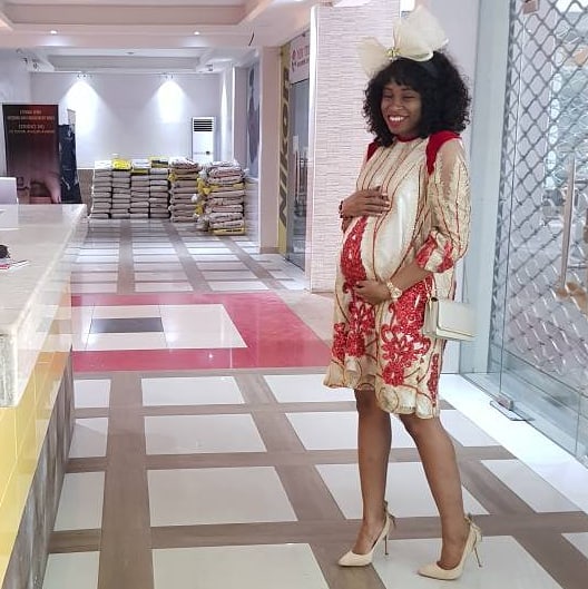 Best Christmas Gift: Nigerian Designer Ejiro Amos Tafiri is Pregnant! - BellaNaija