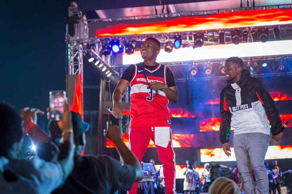 Man of the People!🙌 Scenes from Olamide's #OLIC4 Concert