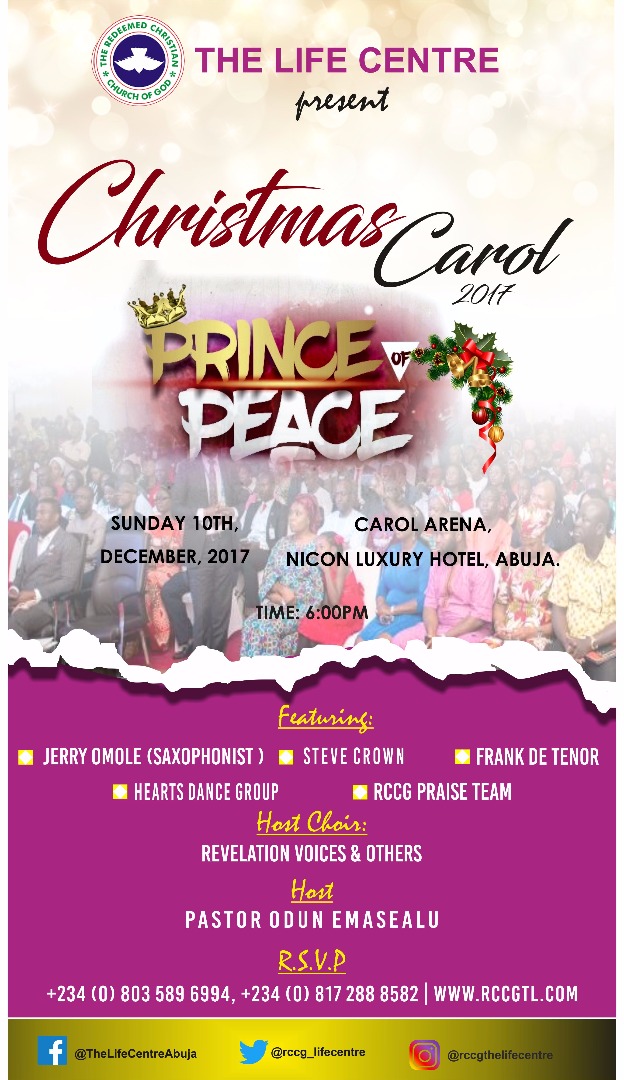 RCCG the Life Centre Christmas Carol