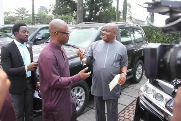 Governor Wike gifts Rivers Lawmakers 16 SUVs - BellaNaija