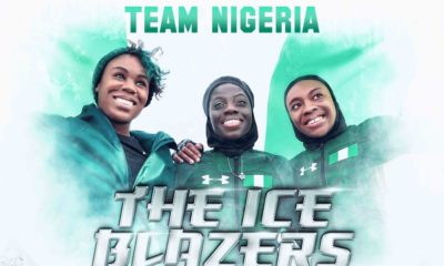 The Ice Blazers!❄ Iyanya, 9ice, Bisola, Jeff Akoh team up on New Single for Nigerian Bobsled Girls | Listen on BN