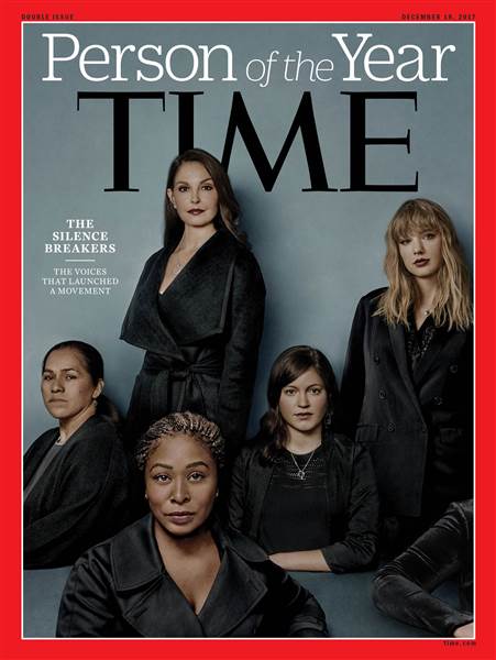 "The Silence Breakers" who made public Sexual Harassment claims named as TIME's 2017 "Person of the Year" - BellaNaija