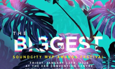 Davido, Wizkid, Tiwa Savage top Nominees List for #SoundcityMVP Awards