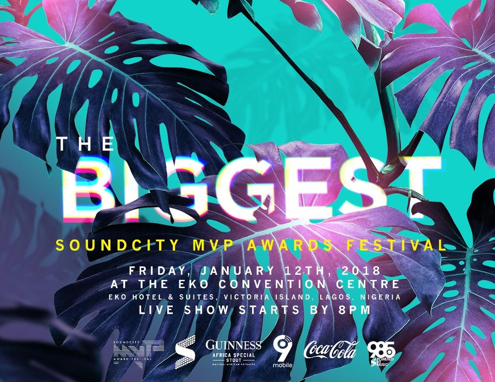 Davido, Wizkid, Tiwa Savage top Nominees List for #SoundcityMVP Awards