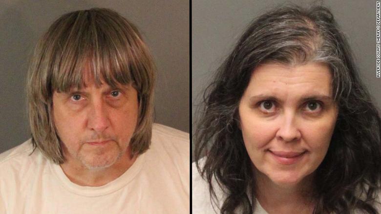 California Couple arrested for keeping their 13 Children captive in filthy conditions
