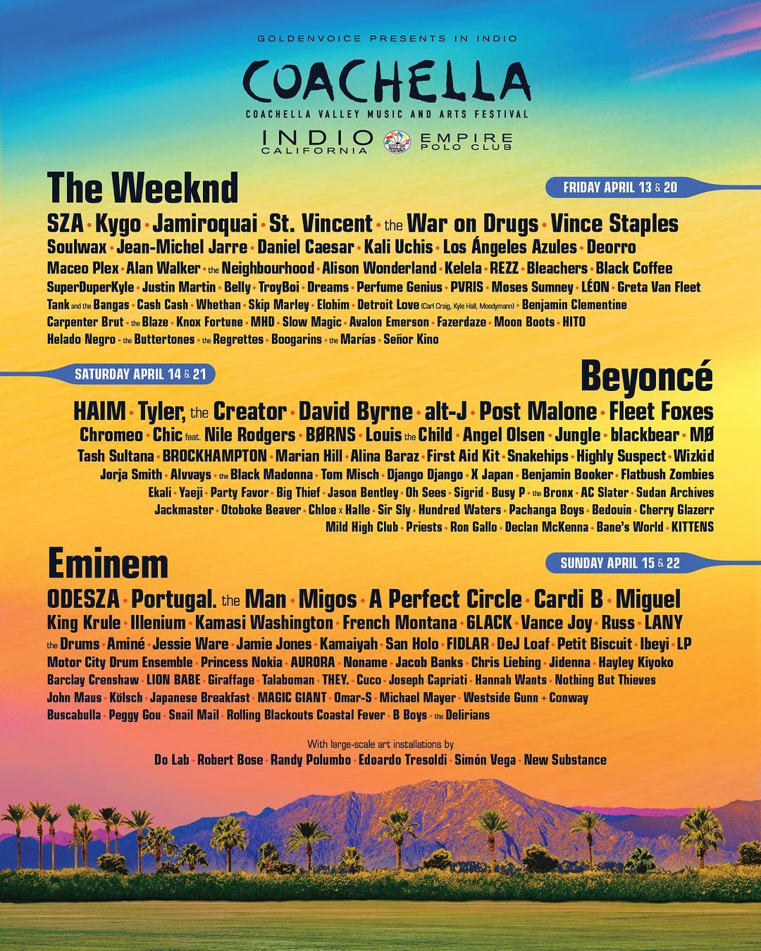 Wizkid, Jidenna, Black Coffee billed to perform at Coachella 2018 ?