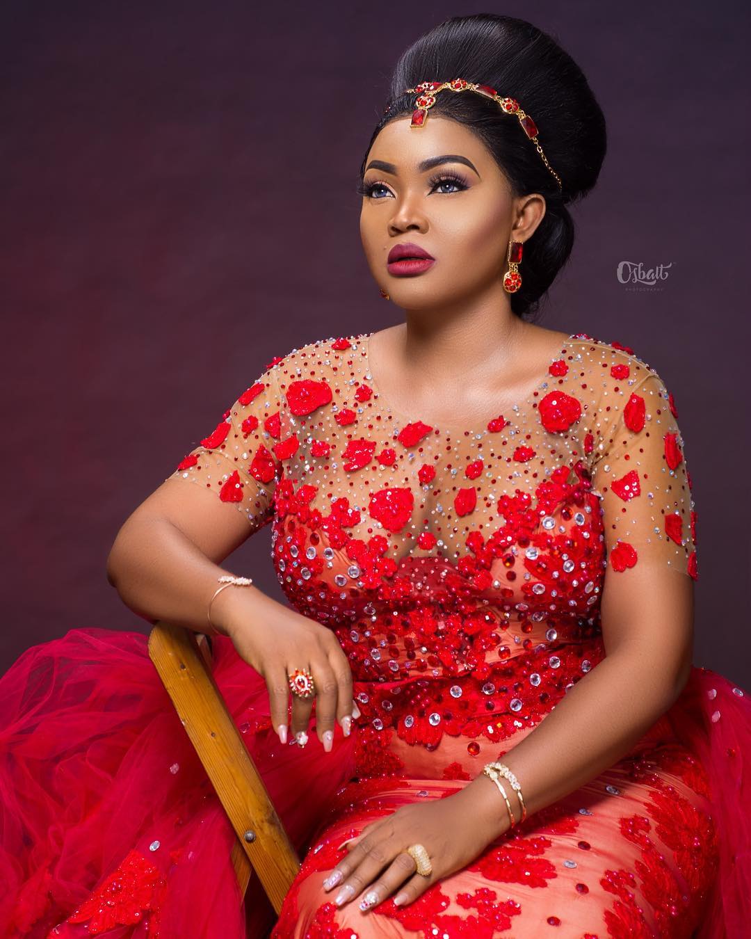 Mercy Aigbe is a Queen at 40 - BellaNaija