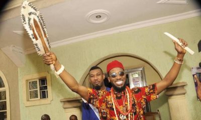 Egweji! ? D'Banj conferred with Cheiftaincy Title in Imo state