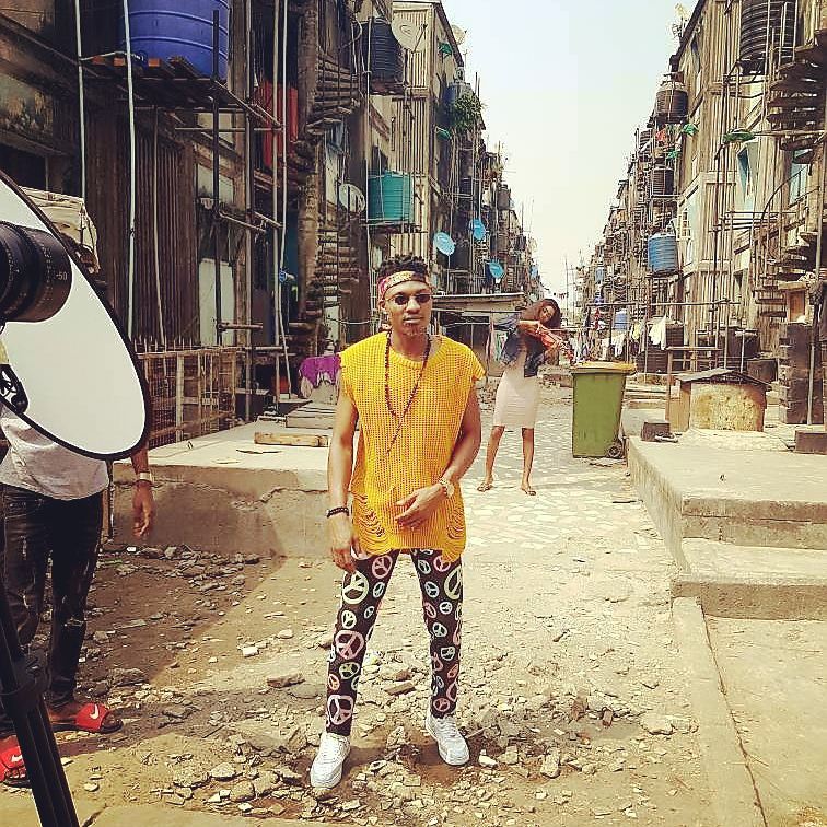 Efe & Olamide hit the streets for to shoot Music Video for "Warri" Collaboration