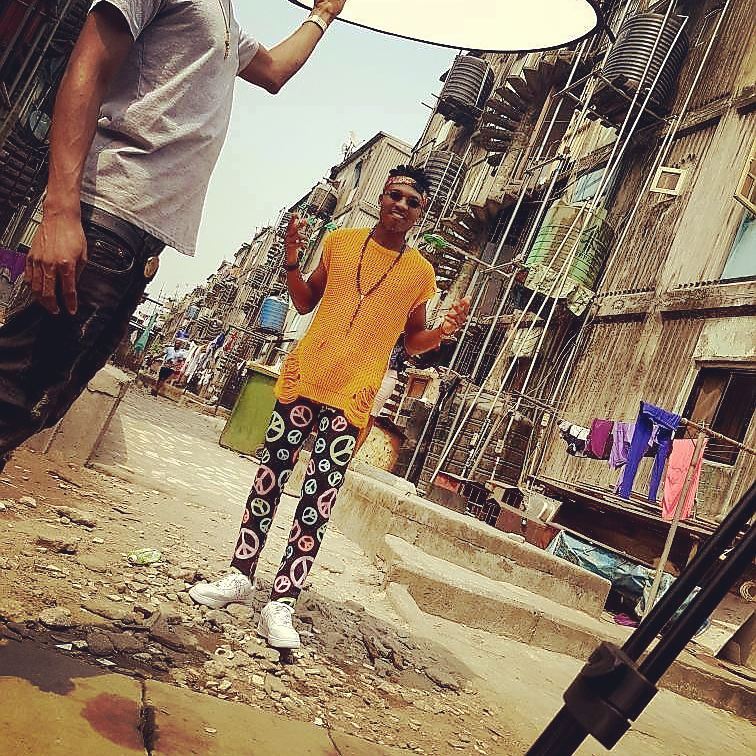 Efe & Olamide hit the streets for to shoot Music Video for "Warri" Collaboration