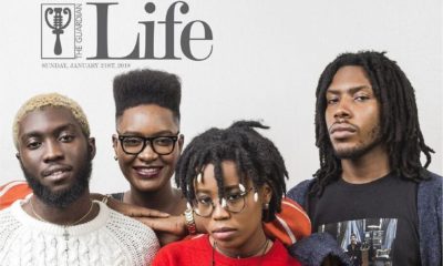 New Age Vibes! Odunsi, Maka, Lady Donli & Santi cover Guardian Life Magazine