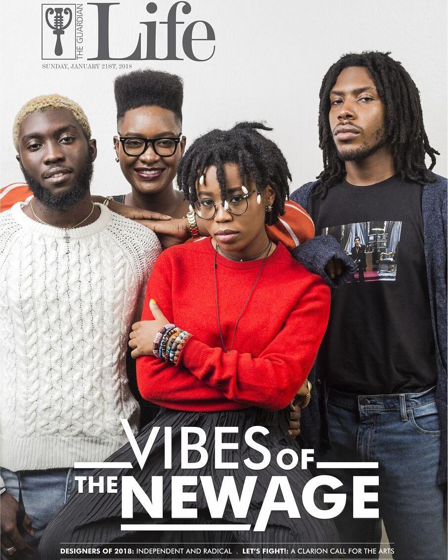 New Age Vibes! Odunsi, Maka, Lady Donli & Santi cover Guardian Life Magazine