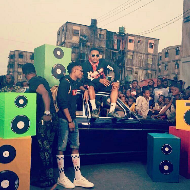 Efe & Olamide hit the streets for to shoot Music Video for "Warri" Collaboration