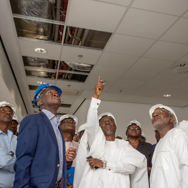 Fashola inspects EFCC New office Building in Abuja - BellaNaija