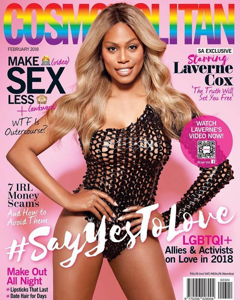 Laverne Cox Becomes Cosmopolitan Magazine S First Transgender Cover