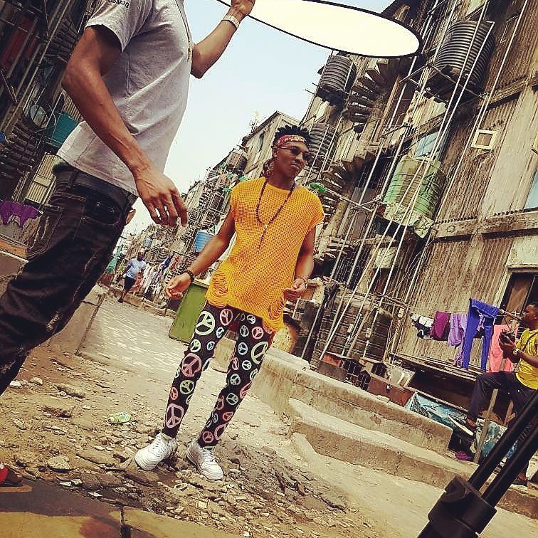 Efe & Olamide hit the streets for to shoot Music Video for "Warri" Collaboration