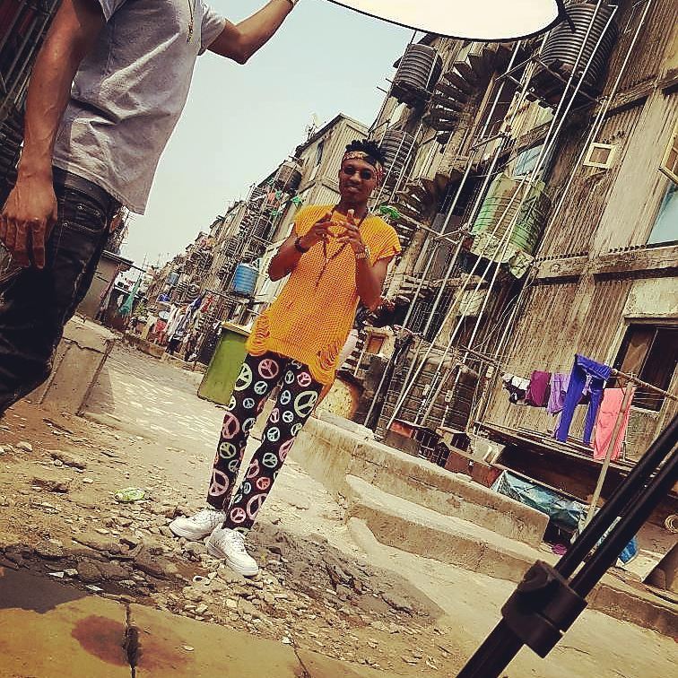 Efe & Olamide hit the streets for to shoot Music Video for "Warri" Collaboration