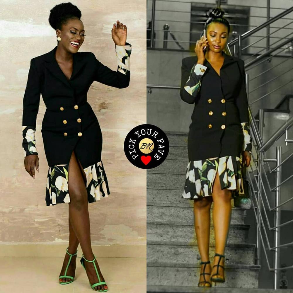 BN Pick your Fave - Bolanle Olukanni & Linda Osifo in 2207byTbally's #LAOblazerdress 