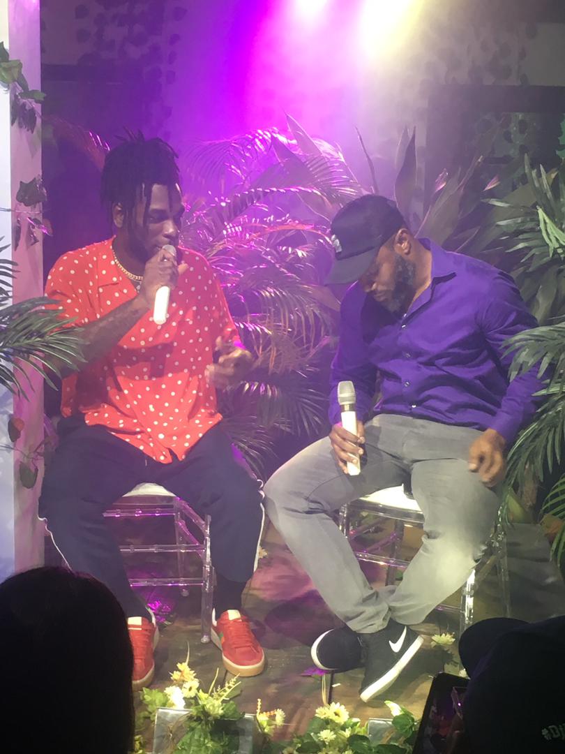 Davido, Phyno, Idia Aisien turn up for Burna Boy's Private Listening of "Outside" Album