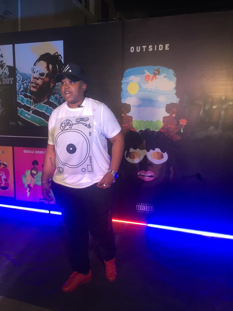 Davido, Phyno, Idia Aisien turn up for Burna Boy's Private Listening of "Outside" Album