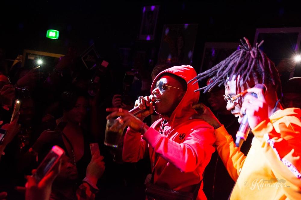 Wizkid, Tiwa Savage, Mr Eazi join Burna Boy for London Listening of "Outside" Album