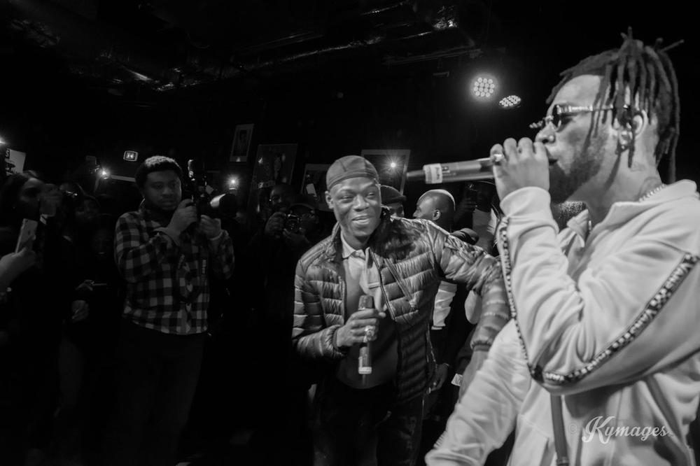 Wizkid, Tiwa Savage, Mr Eazi join Burna Boy for London Listening of "Outside" Album