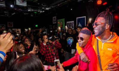 Wizkid, Tiwa Savage, Mr Eazi join Burna Boy for London Listening of "Outside" Album