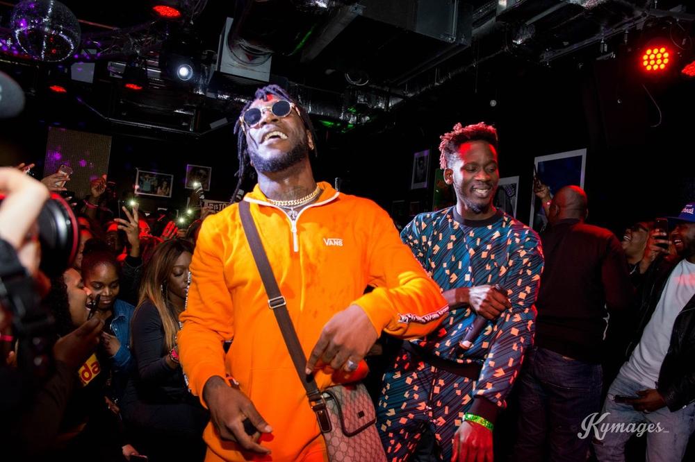 Wizkid, Tiwa Savage, Mr Eazi join Burna Boy for London Listening of "Outside" Album