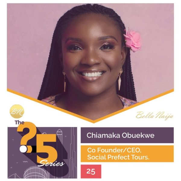 #The25Series: In Conversation with Nigeria's "Social Prefect" Chiamaka Obuekwe