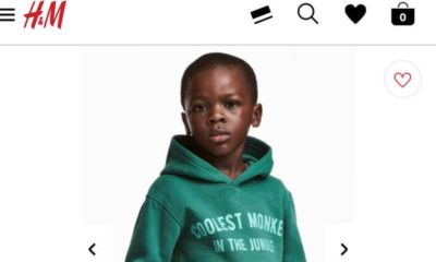 H&M under fire for using Black Kid Model to promote Hoodie with Racial Slur