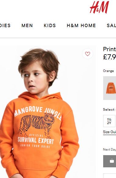 H&M under fire for using Black Kid Model to promote Hoodie with Racial Slur