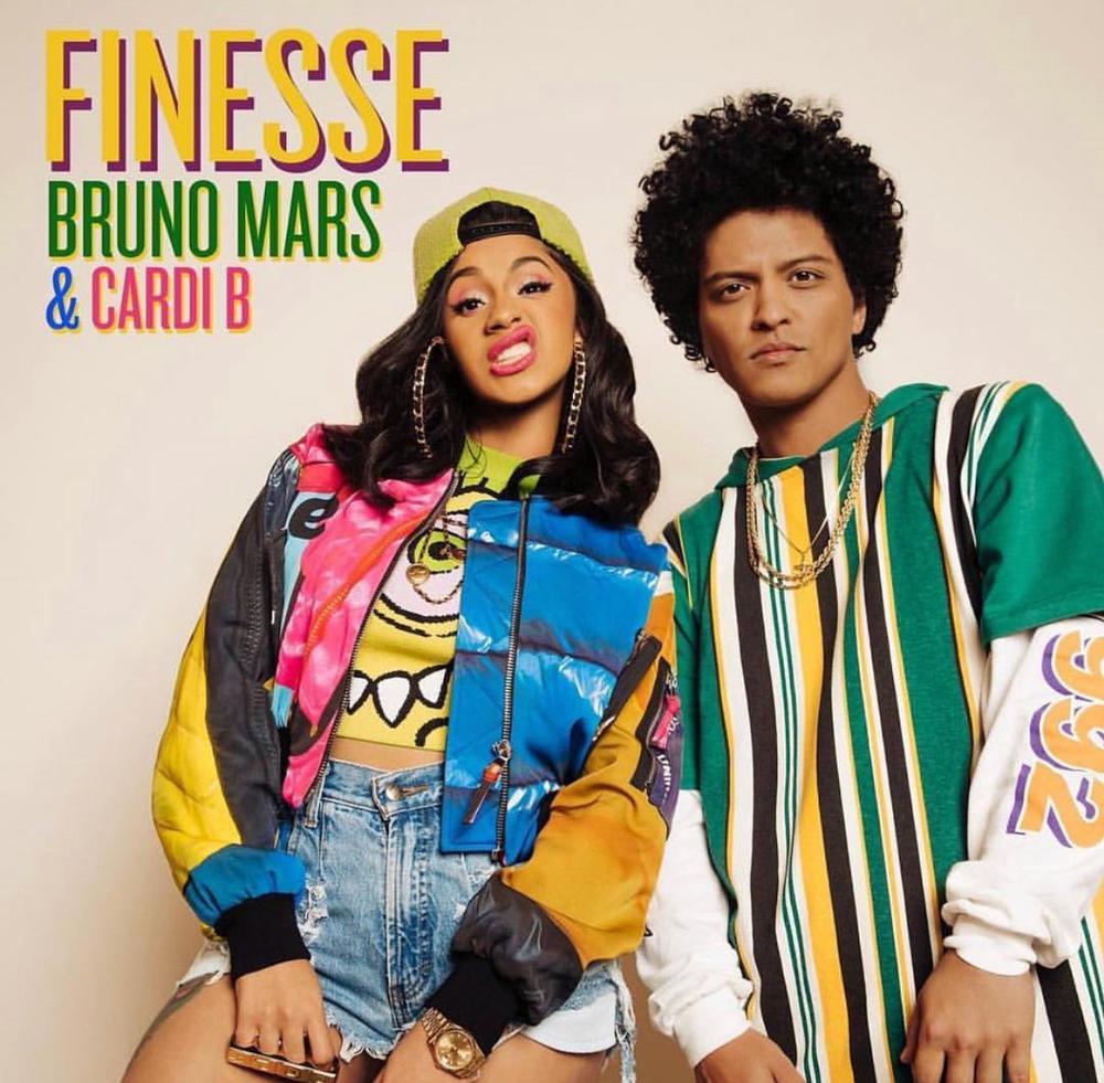 Party like the 90s! Bruno Mars & Cardi B team up on New Music Video for "Finesse (Remix) | Watch on BN