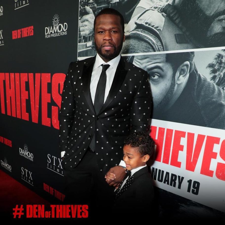 Gerard Butler, 50 Cent & Son grace the Premiere of Action-Packed Movie