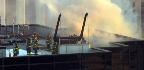 Trump Tower in New York catches Fire - BellaNaija